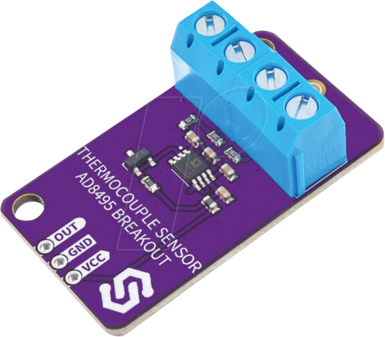 ARD SEN TEMP3 - Arduino - Temperatursensor, AD8495, analog