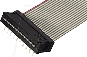 KK18025C - IC-Sockel für Flachband, Dual-Inline, 18-polig