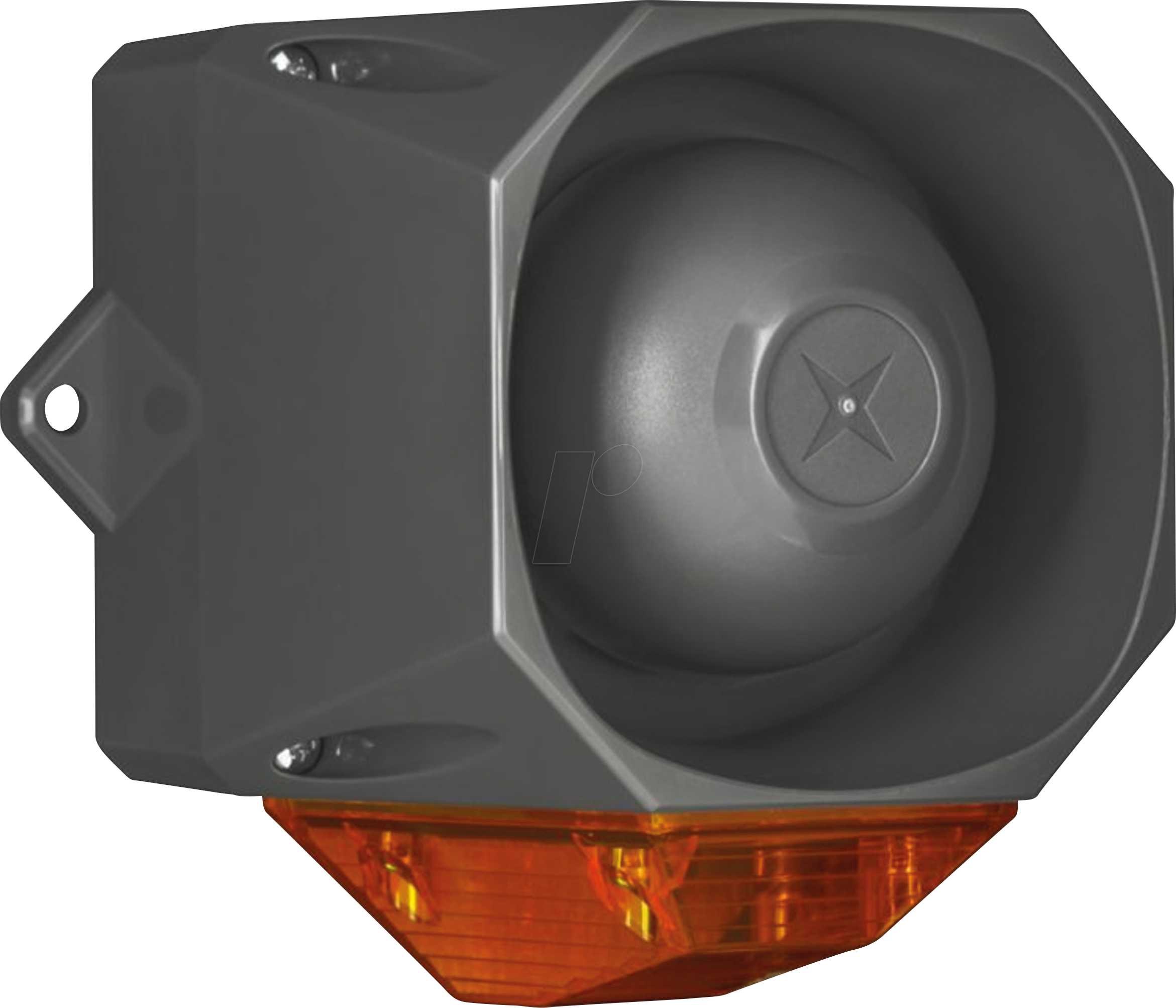 ASNSB230RAL - Asserta Mini AV, grau, gelbe Linse, 230V AC