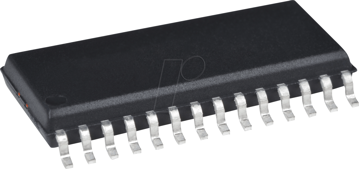 Thumbnail - PIC 18F2525-I/SO - 8-Bit-PICmicro Mikrocontroller, 48 KB, 40 MHz, SO-28