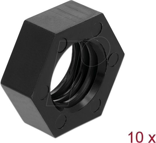 NAVILOCK 12669 - Mutter für GNSS Antenne, 15,875 mm, 10 Stück