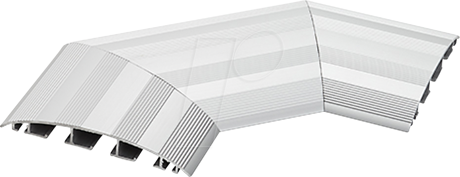 Thumbnail - BACH 930.063 - CABLE BRIDGE Winkel ALU 90° für 6 Kabel in 3 getrennten Kanälen