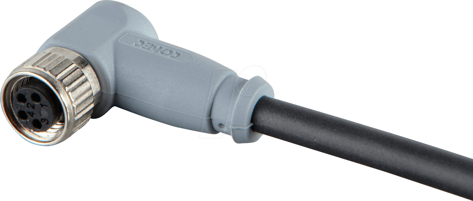 SAL8 RKW42 - SAL M8x1, 4-pol, 2 m, Kabelkupplung, gewinkelt