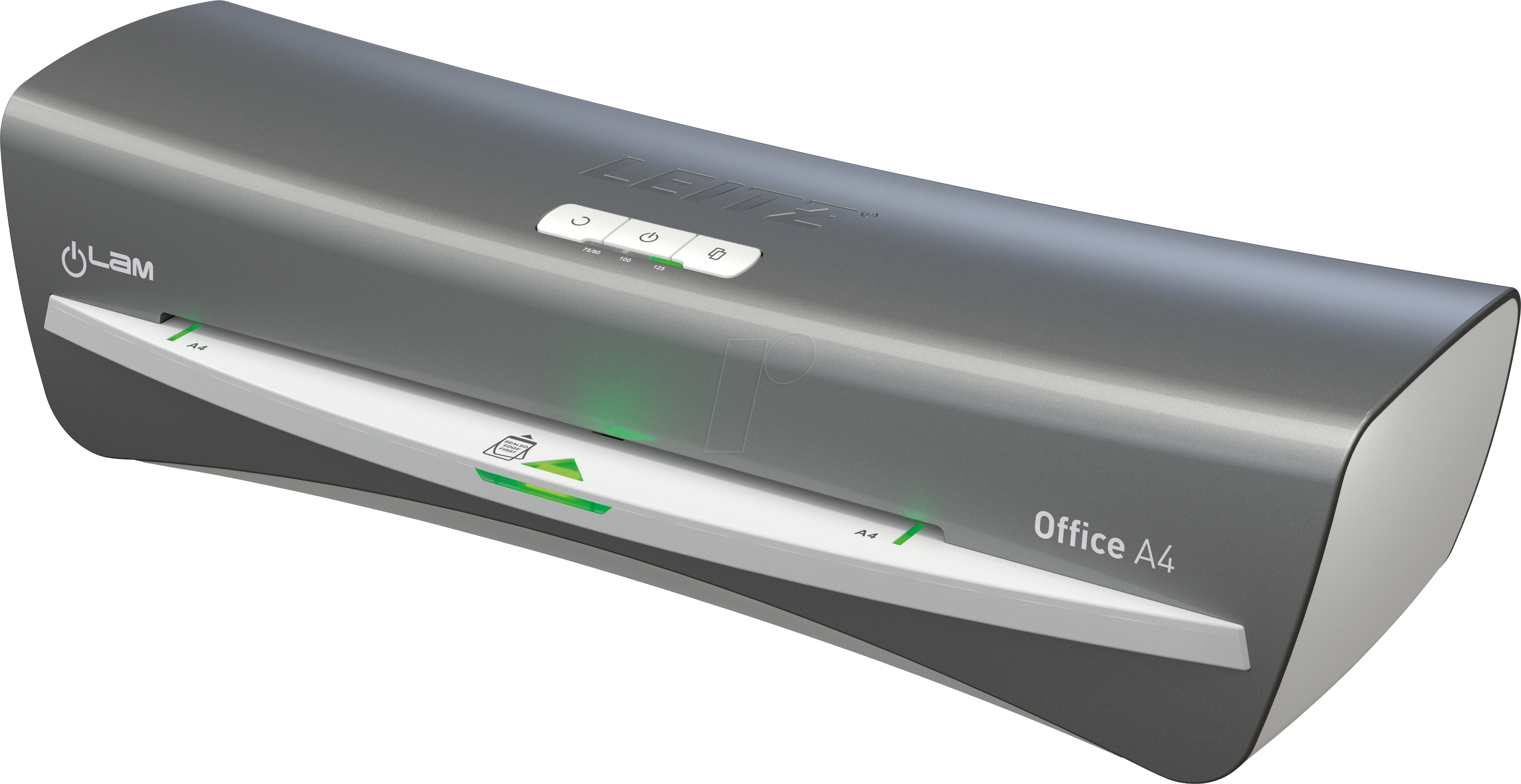 LEITZ 72510084 - Laminiergerät, iLAM Office, DIN A4, dunkelgrau