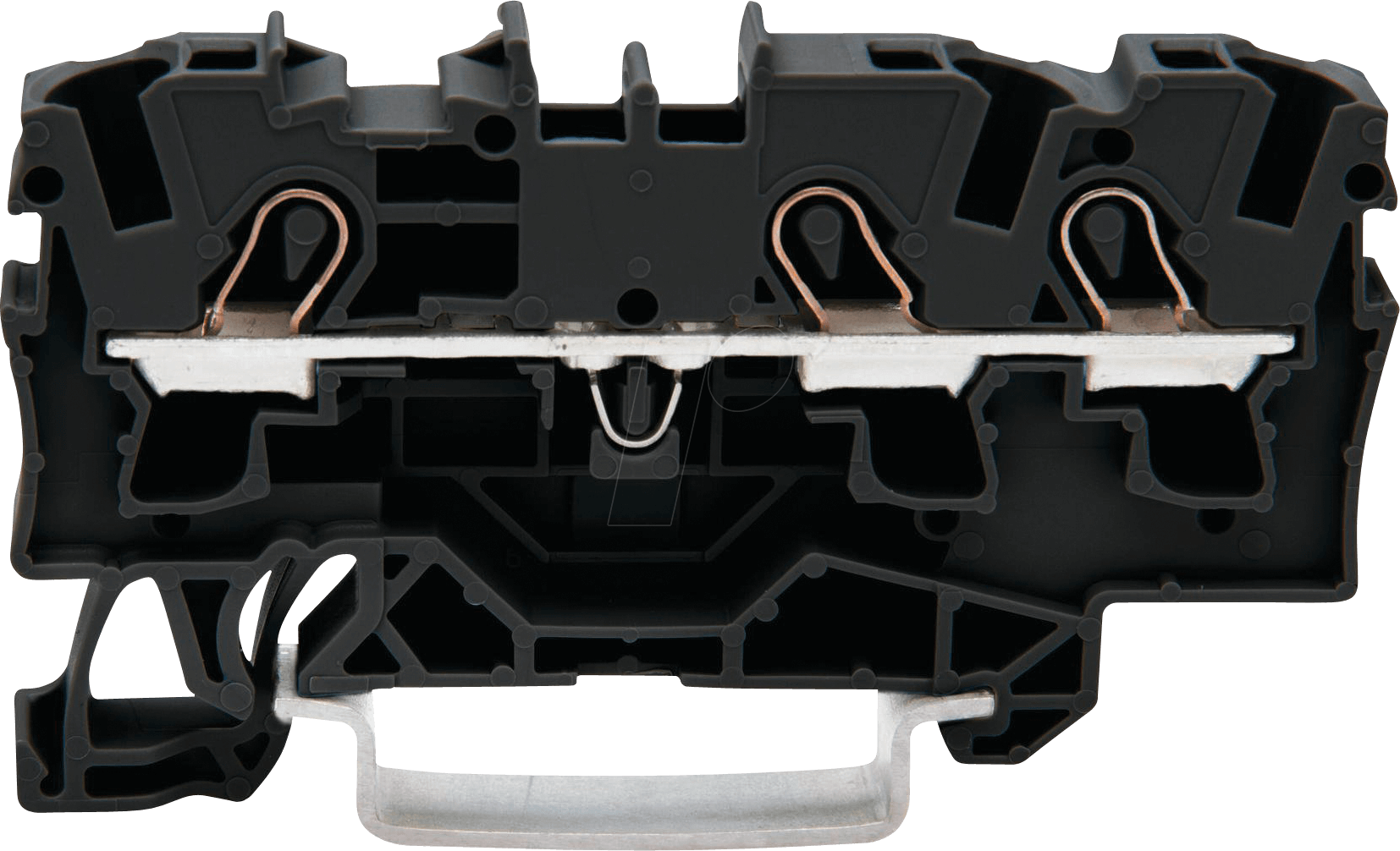 WAGO 2004-1305 - Durchgangsklemme, 3-Leiter, Ø 0,5 - 4,0 mm