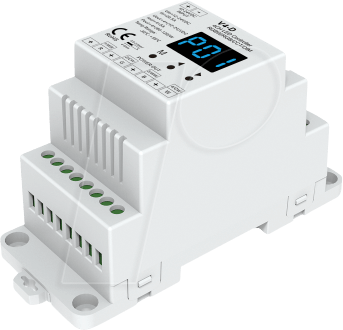 OPT AC6365 - AC Triac LED Dimmer, Hutschiene, Taster oder Funk 2,4 GHz