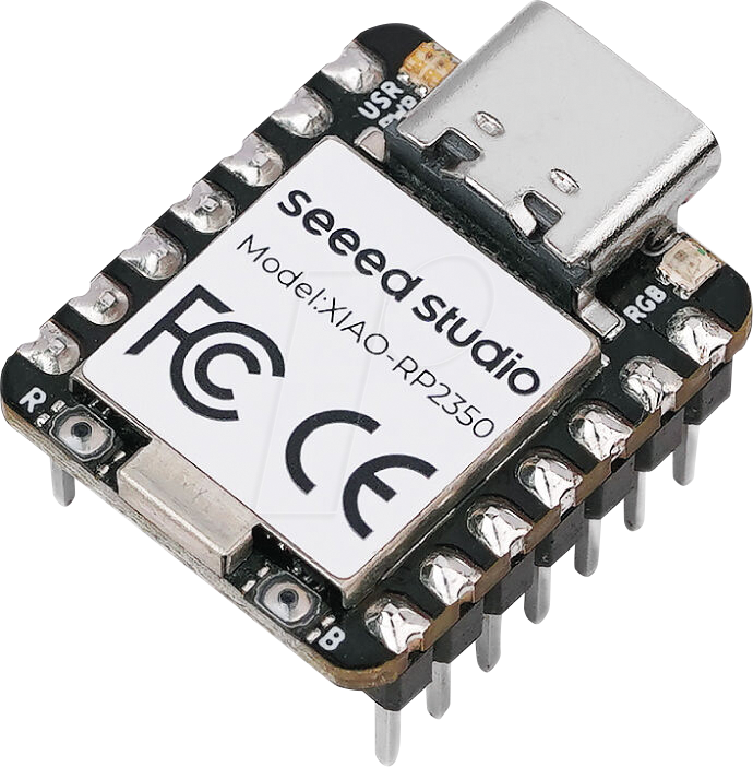 XIAO RP2350 H - Xiao RP2350, Dual-Core 150 MHz, 2 MB, mit Header
