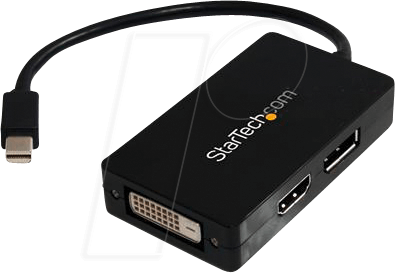 ST MDP2DPDVHD - DisplayPort Adapter, Mini DP auf DP / HDMI / DVI-D