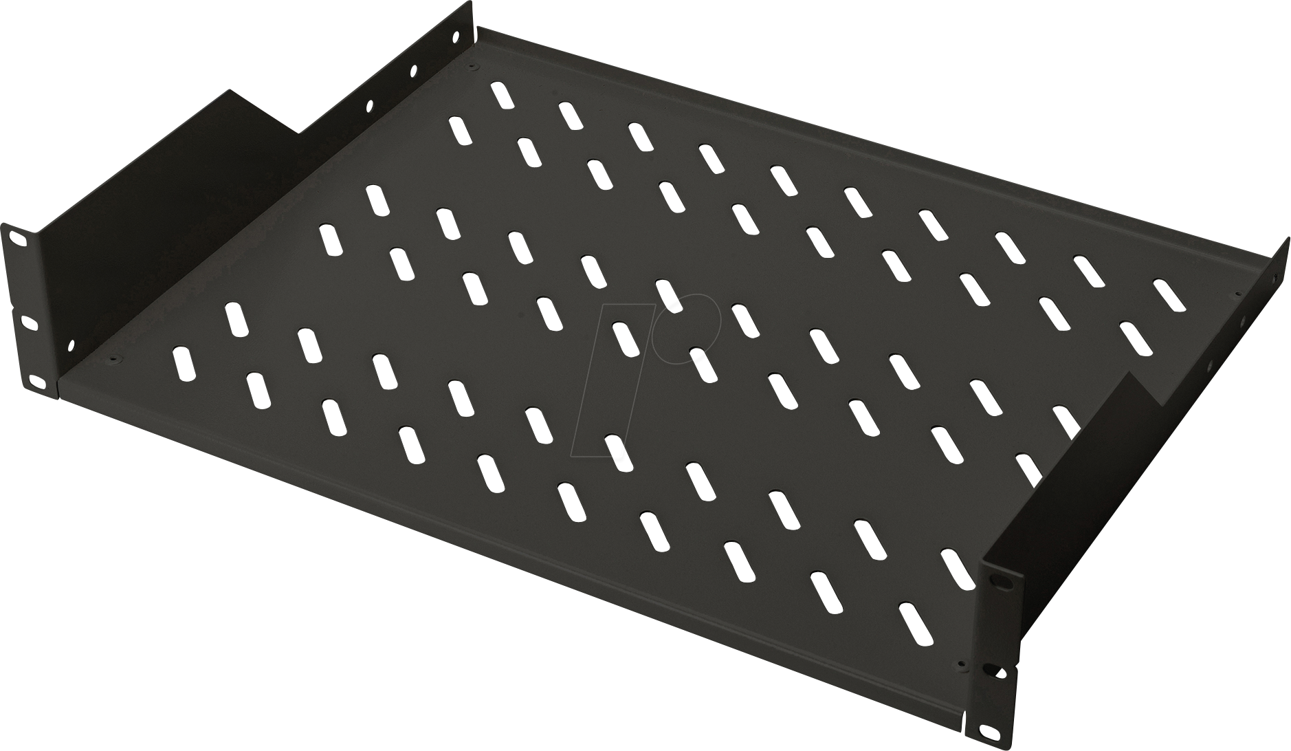 DIGI 19TRAY2SW - 19'' Fachboden, 2HE, schwarz