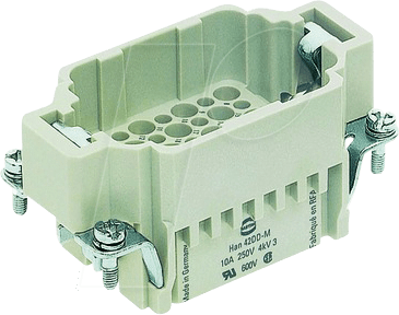 HAN 09160423001 - Einsätze 42-polig, Baugröße 10 B, gerade