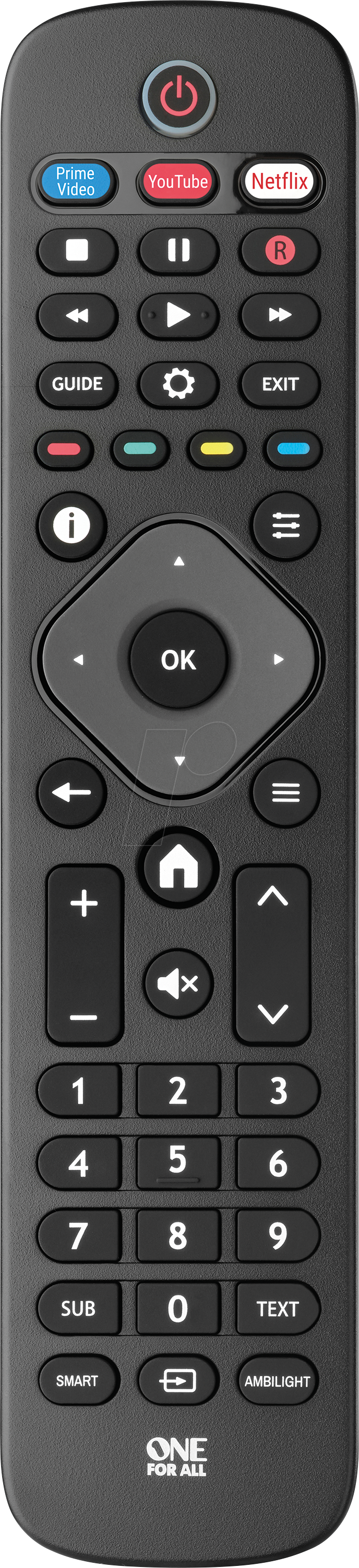 OFA URC4913 - One for All Ersatzfernbedienung Philips 2.0