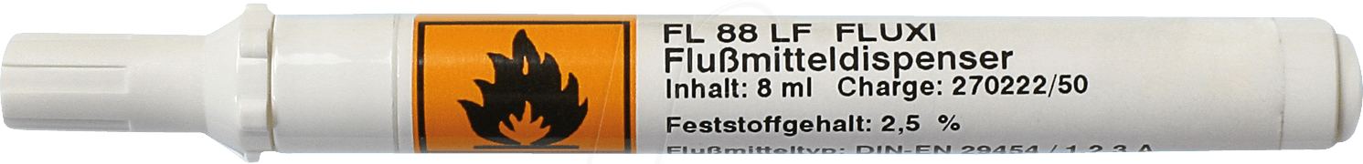 FL 88LF - Flussmitteldispenser, FL 88 LF Fluxi, No-Clean, bleifrei, 8 ml