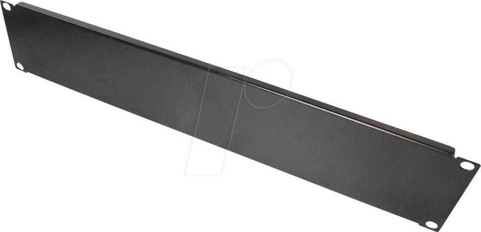 Thumbnail - GC N0044 - Blindpanel 19'', 2HE, tiefschwarz