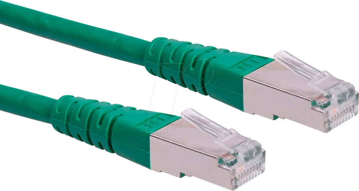 ROLINE 21151313 - Patchkabel Cat.6 S/FTP PIMF grün 0.3 m
