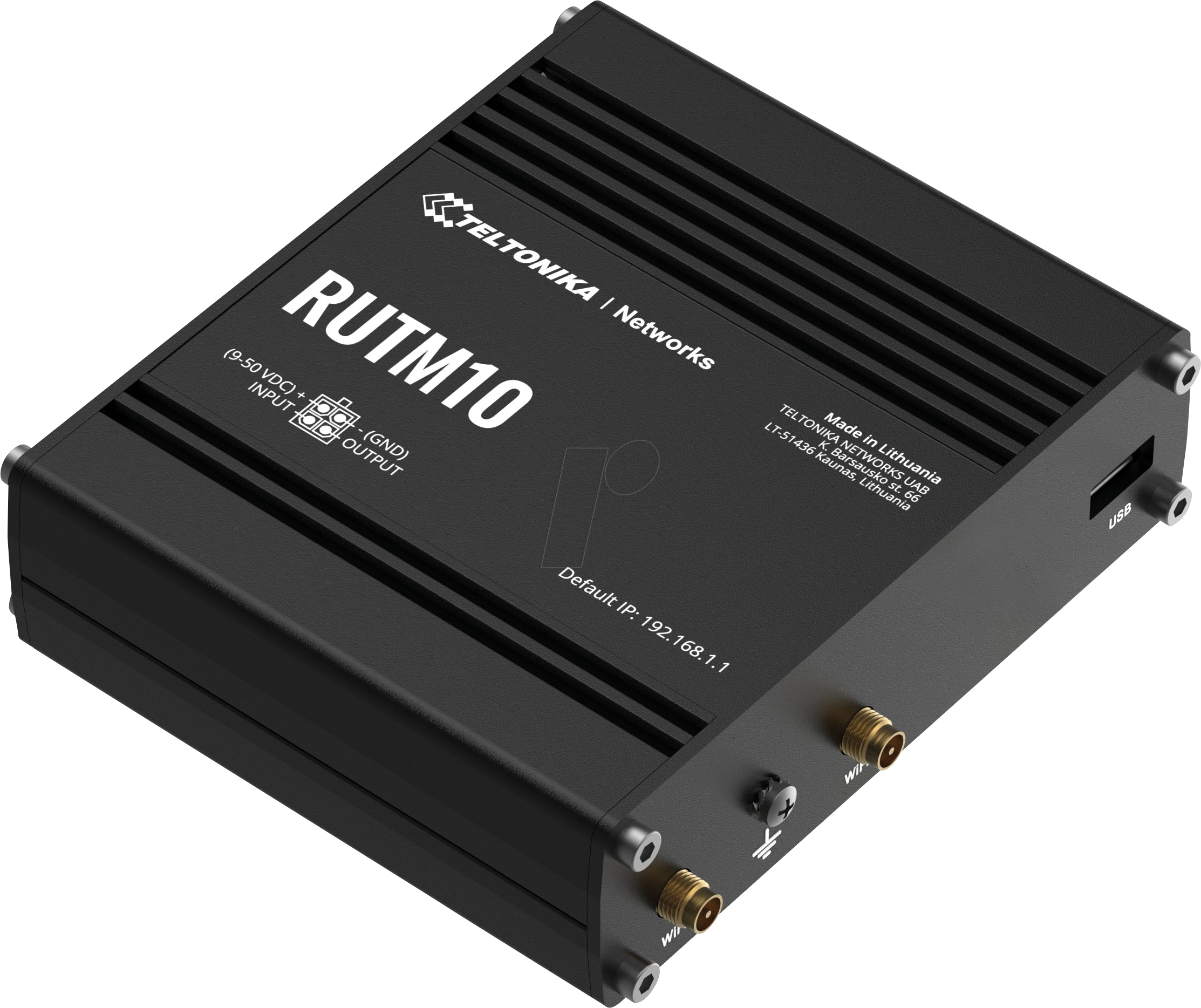 Thumbnail - TELTONIKA RUTM10 - Industrial WLAN Router, 2,4/5 GHz, 867 MBit/s