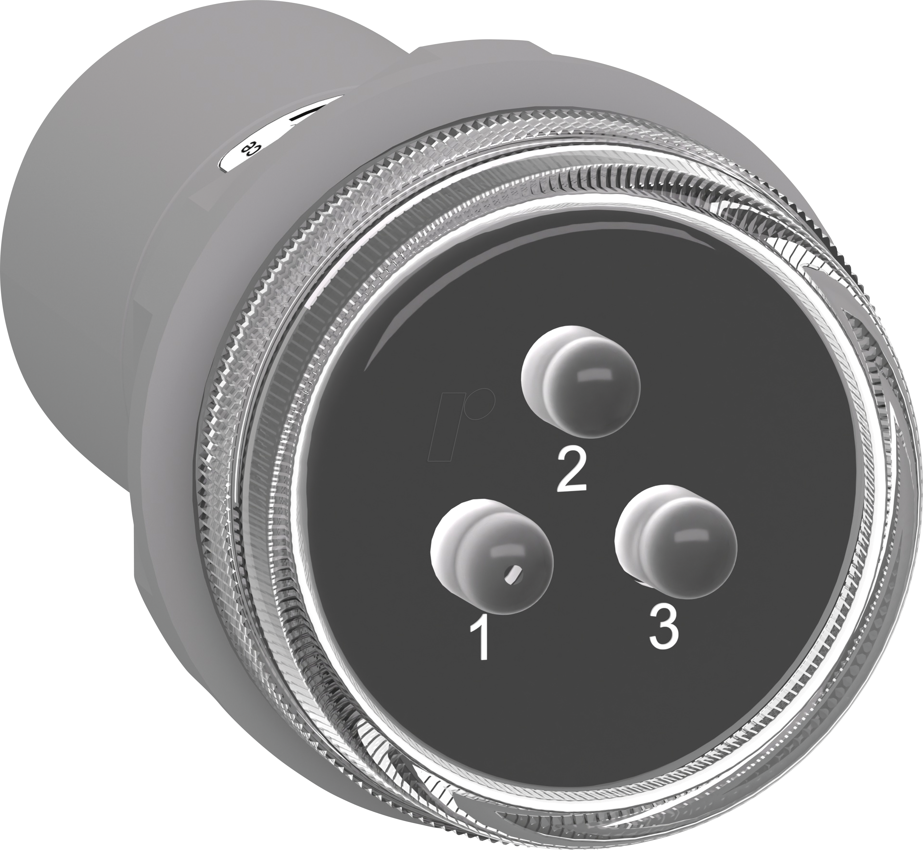 XB5EV57L4 - 3-Phasen-Leuchtmelder, Harmony XB5, Kunststoff, 30mm, 400V AC