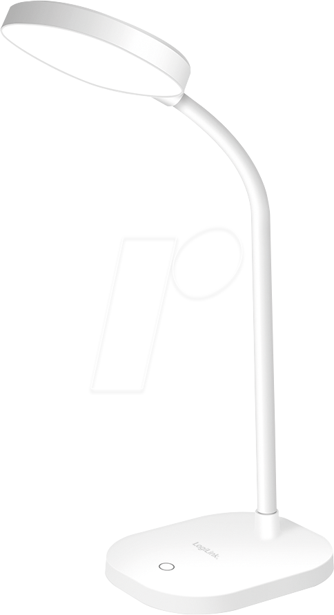 LOGILINK LED017 - LED-Schreibtischleuchte, 4 W, 240 lm, dimmbar, weiß