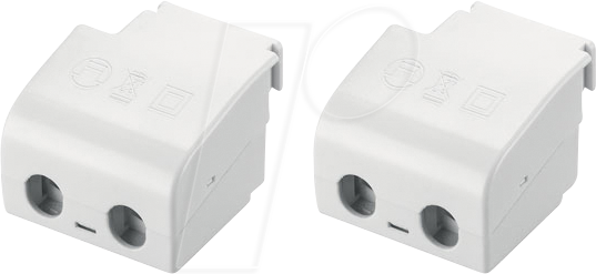 TRDO 28001534 - Endkappen, für TRIDONIC LED-Netzteile, 43x22.5 mm, Zugentlastung