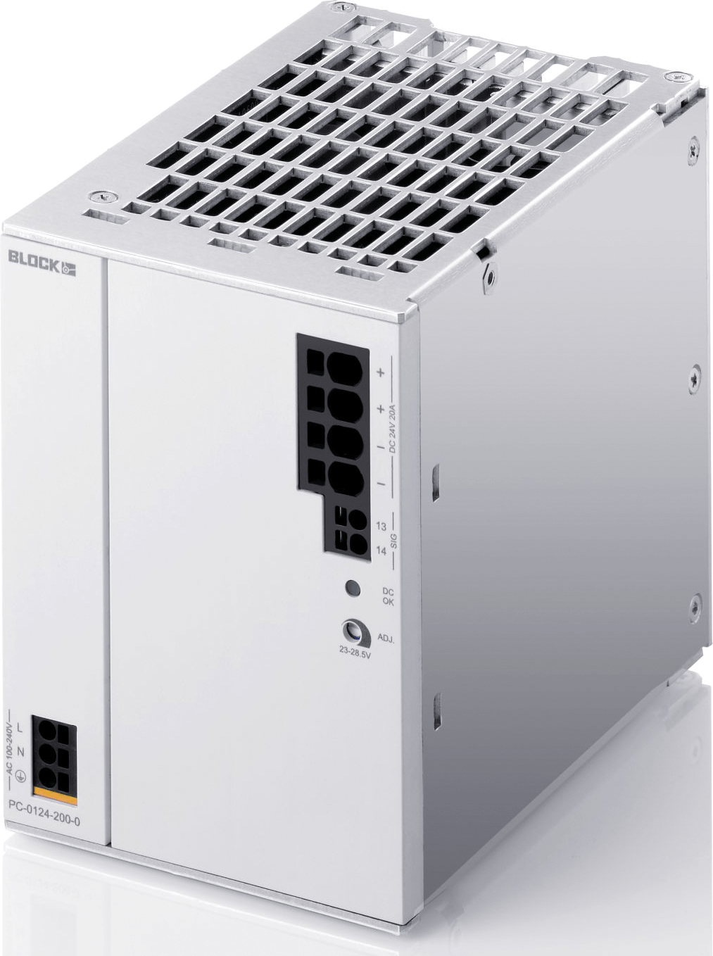 PC 0148 100 - Schaltnetzteil, Hutschiene, 480 W, 48 V, 10 A