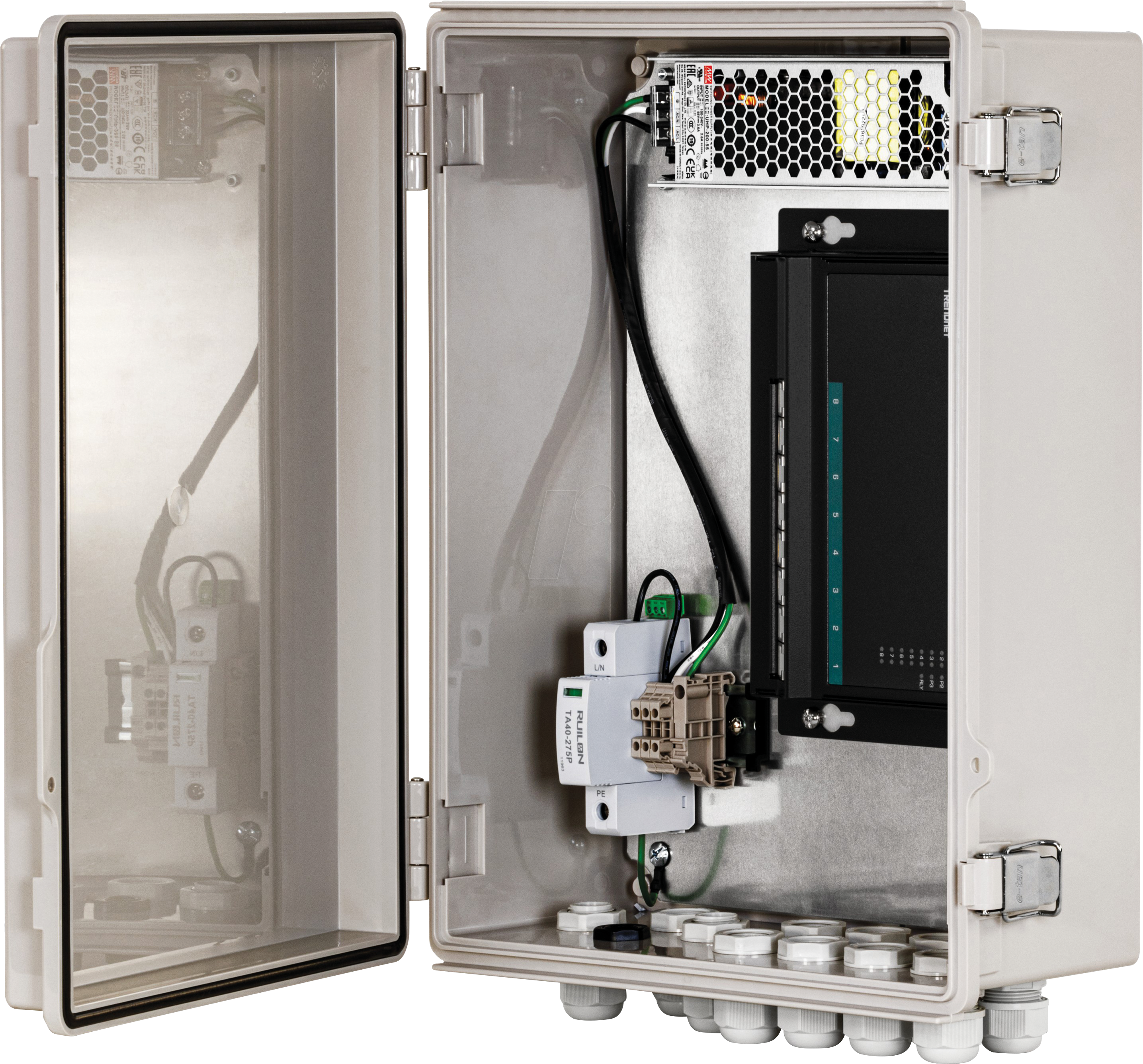 TRN TI-CA3K - Outdoor-Gehäuse, mit Stromversorgung