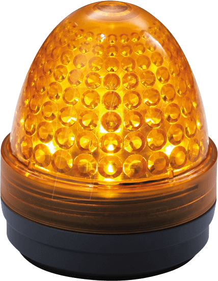 RAFI 010.00214 - Signalleuchte Tilted Diamond+ gelb