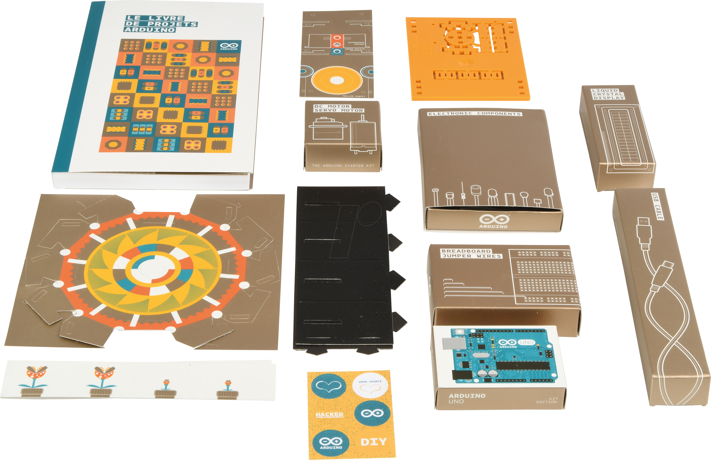 ARDUINO STARTER4 - Grundlagen Arduino Verwendung, 225-teilig, FR