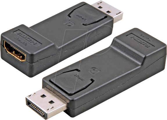 EFB EB484 - DisplayPort Adapter, DP Stecker auf HDMI Buchse