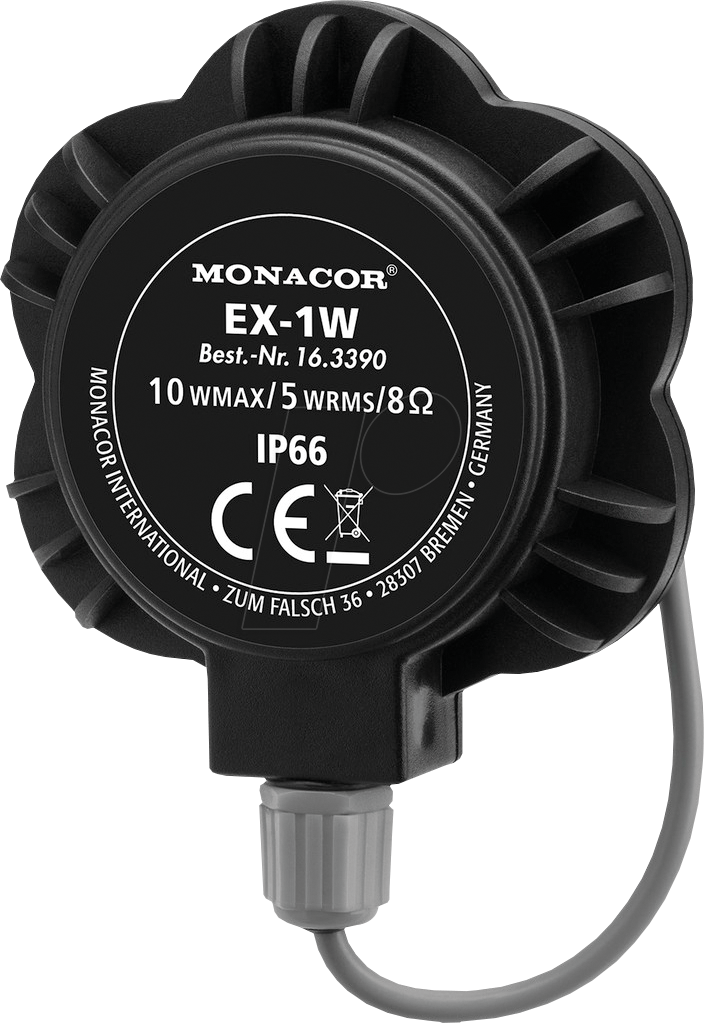 MON EX-1W - Körperschallwandler EX-1W, 5 W, 8 Ohm
