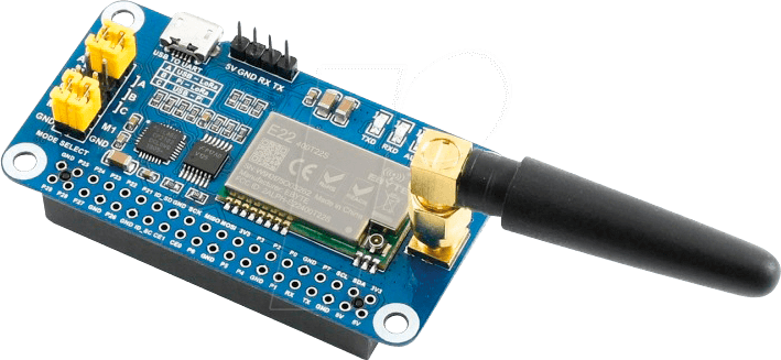 RPIZ SHD LORA433 - Raspberry Pi Shield - LoRa, 433 MHz, SX1268