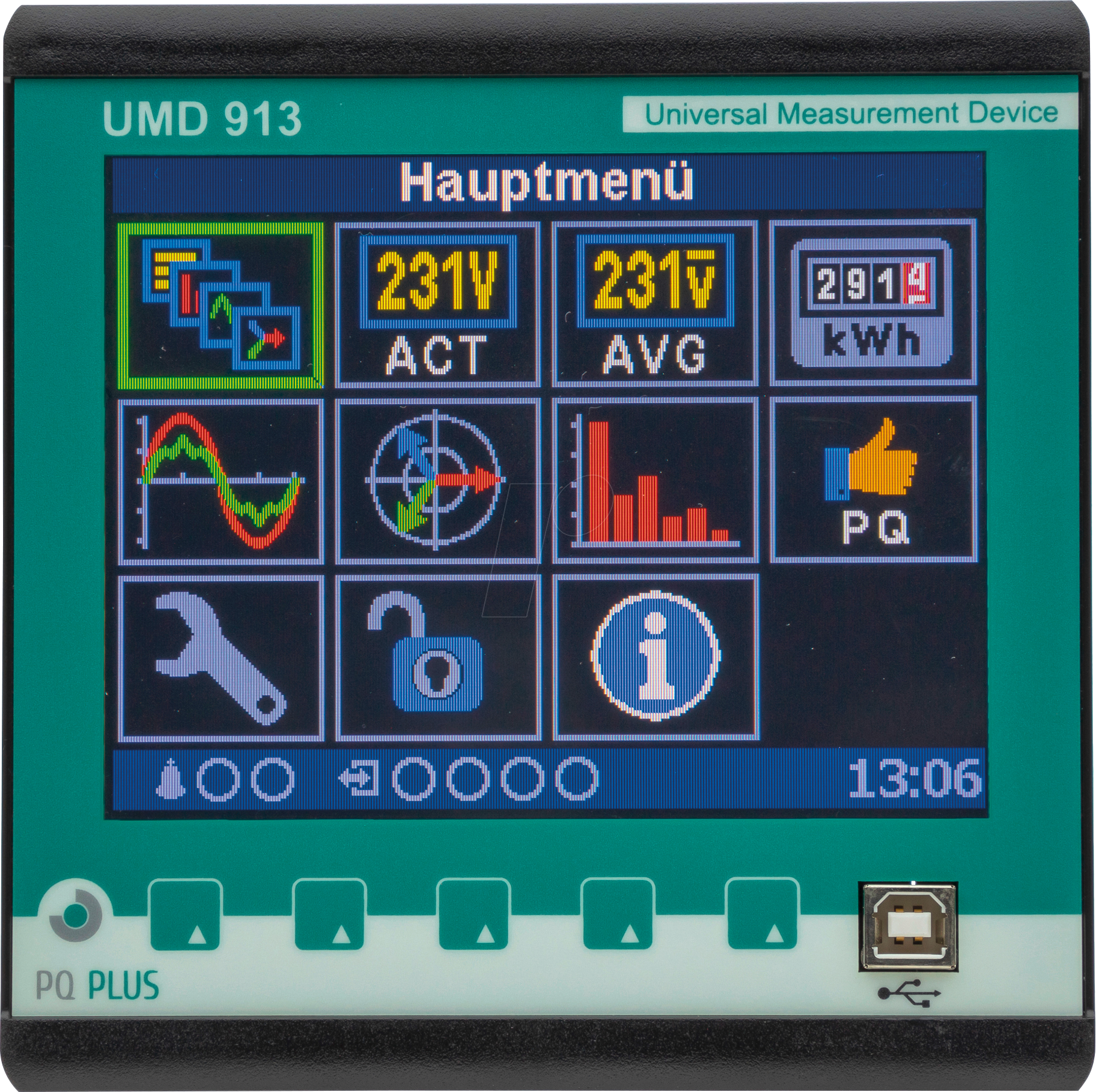 PQPLUS UMD913 - LCD-Universalmessgerät UMD 913