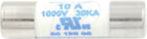 GMCI Z109L - Sicherung, 1000 V, 10 A, ff, 10er-Pack