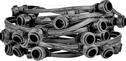 ILLU 107708 - Lichterkette, für außen, 10 m, 30 Fassungen