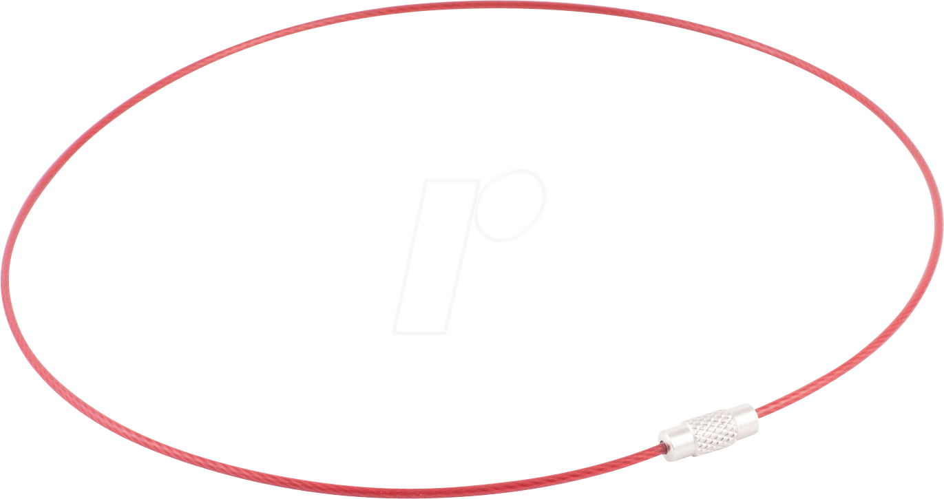 SHVP BS18-99002 - Drahtseil, verschraubbar, 8-teilig, farbig, 40cm