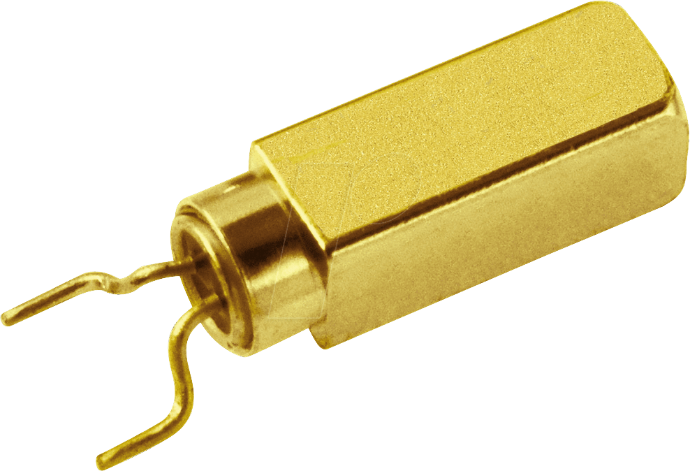 32,768 MS3V-12,5 - Uhrenquarz, Metallgehäuse, 1,4x1,4x5mm,12,5pF