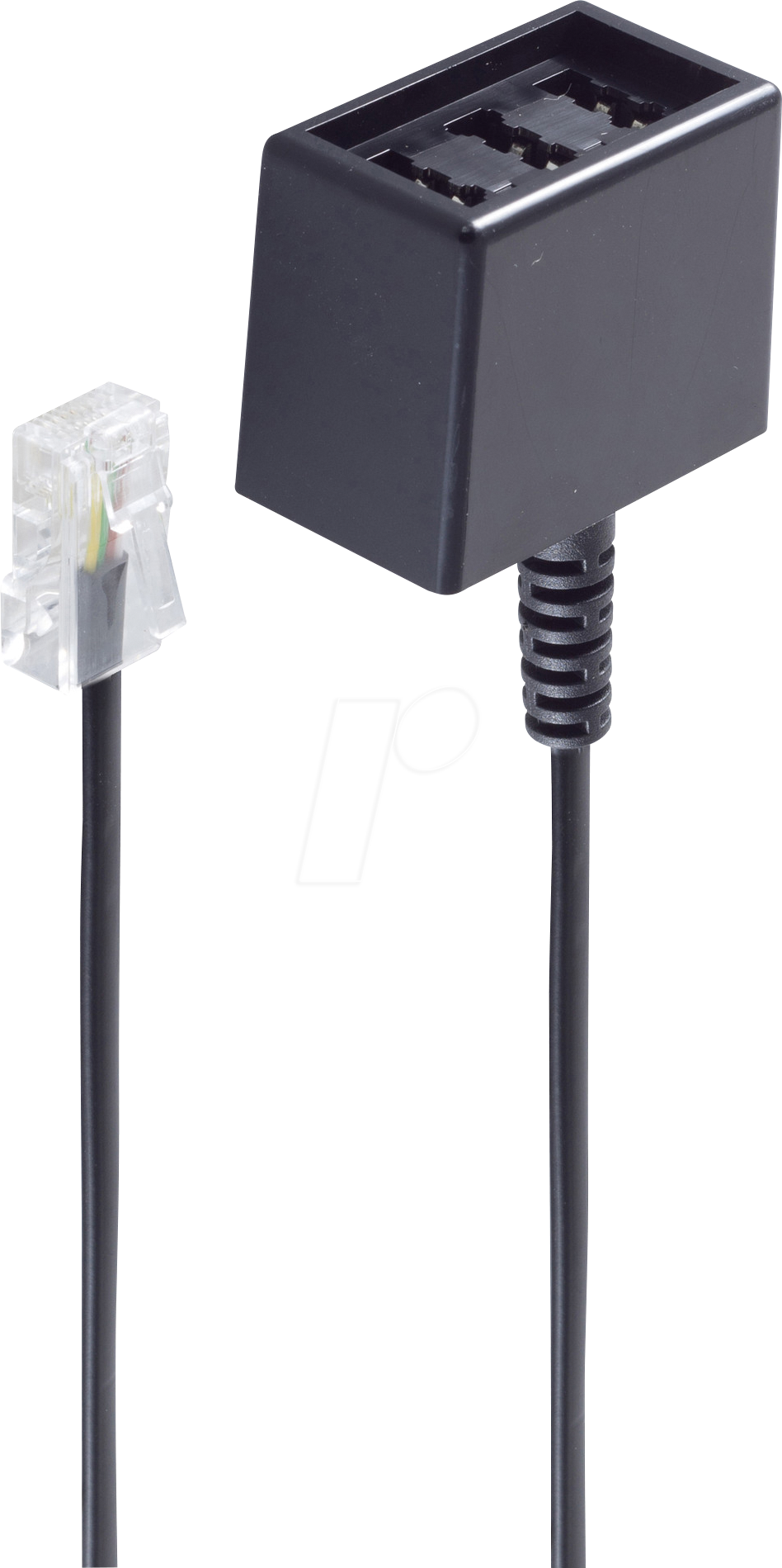 Thumbnail - SHVP BS71280-8 - Western-Stecker 8/4 > TAE NFN-Buchse, 0,15m