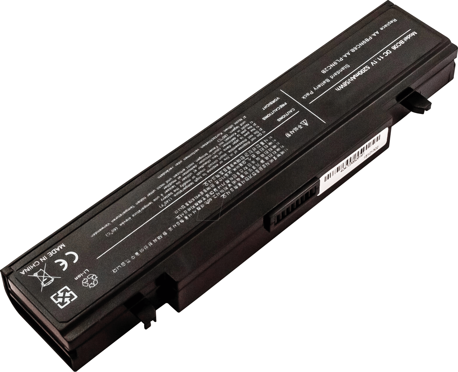 AKKU 52619 - Notebook-Akku für Samsung, Li-Ion, 5200 mAh