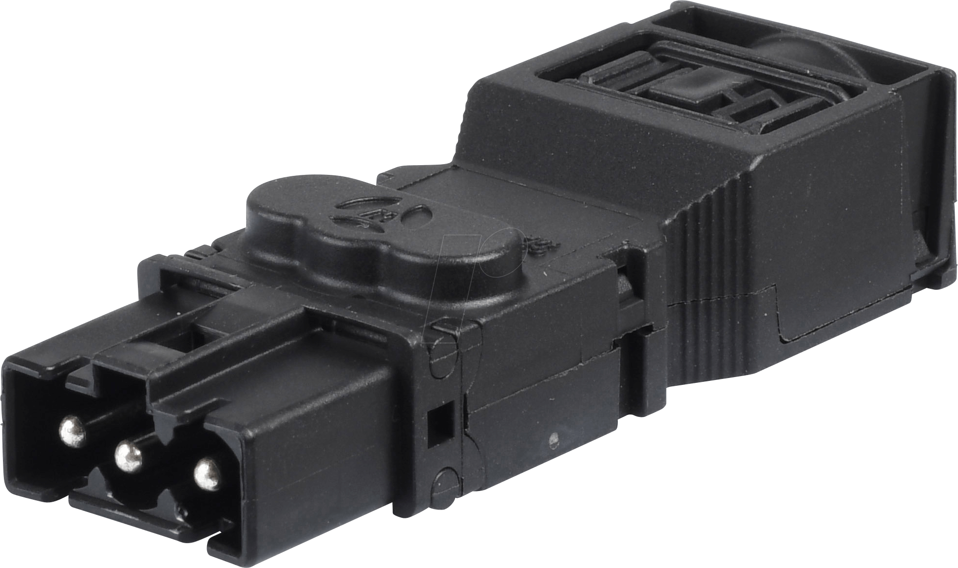 GST 15I3 S ZR1 S - Steckverbinder - Schraubanschluss, Stecker, schwarz