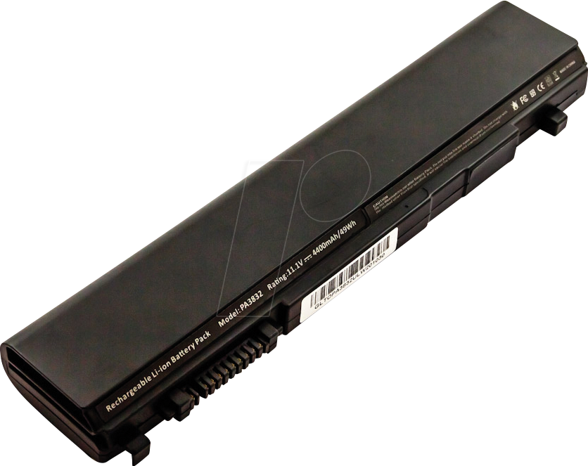 AKKU 53835 - Notebook-Akku für TOSHIBA, Li-Ion, 4400 mAh