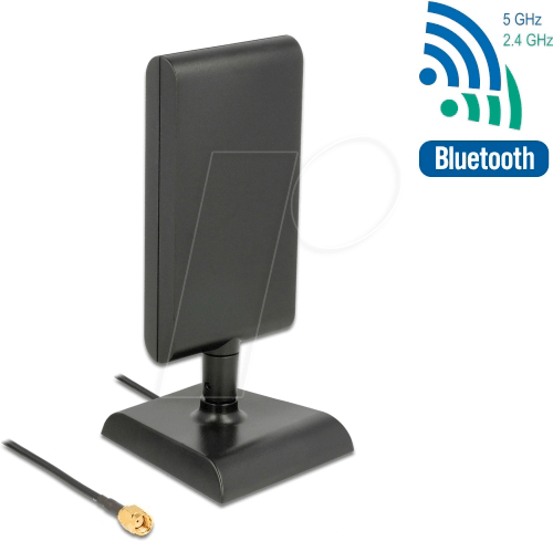 DELOCK 89590 - WLAN Antenne, RP-SMA