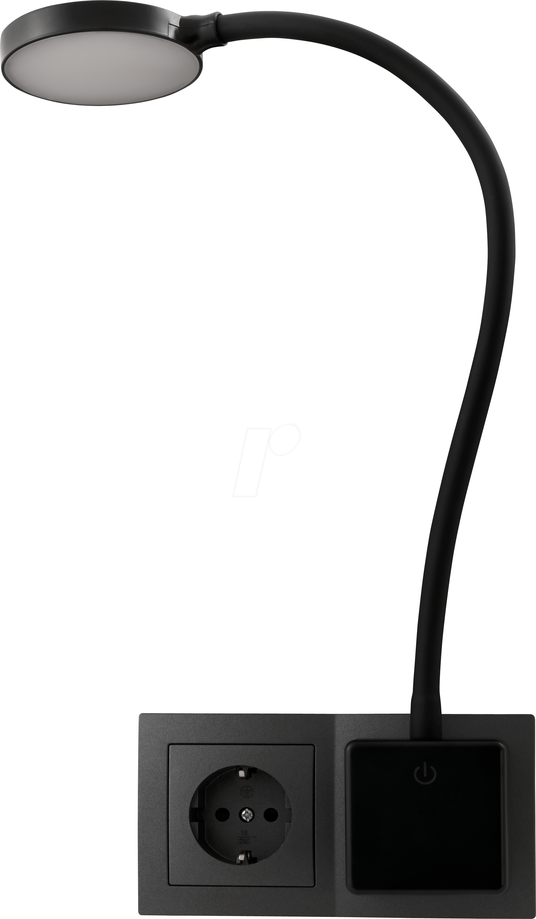 EL 1452997 - Steckdosenleuchte, HALO, 3,3 W, 438 lm, schwarz