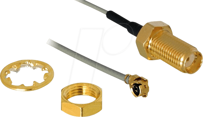 DELOCK 88419 - WLAN Kabel, SMA Buchse, I-PEX Stecker