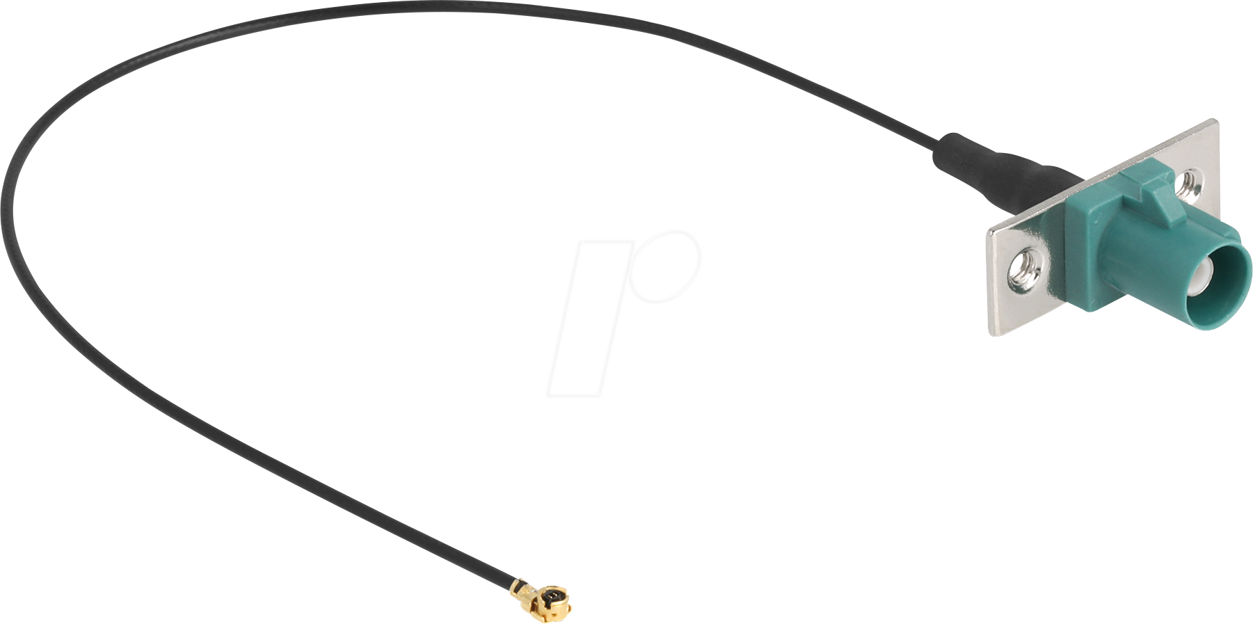 DELOCK 90732 - HF-Kabel, FAKRA E Stecker > MHF I Stecker, 20cm