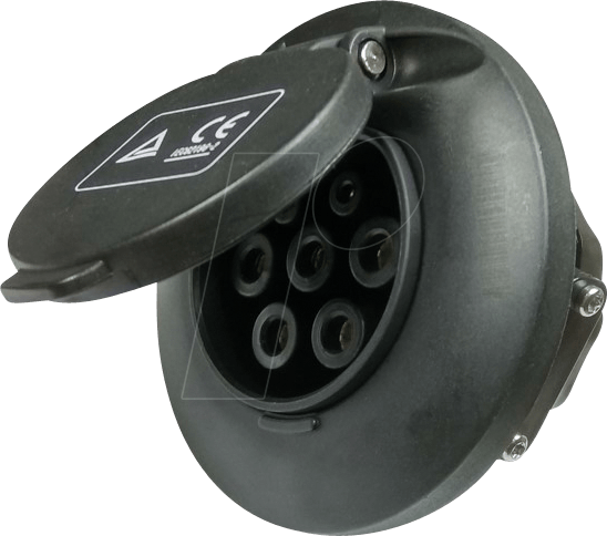 DUO LD T2 16W 3P - Ladedose Typ 2, 16A, 3P, weiblich