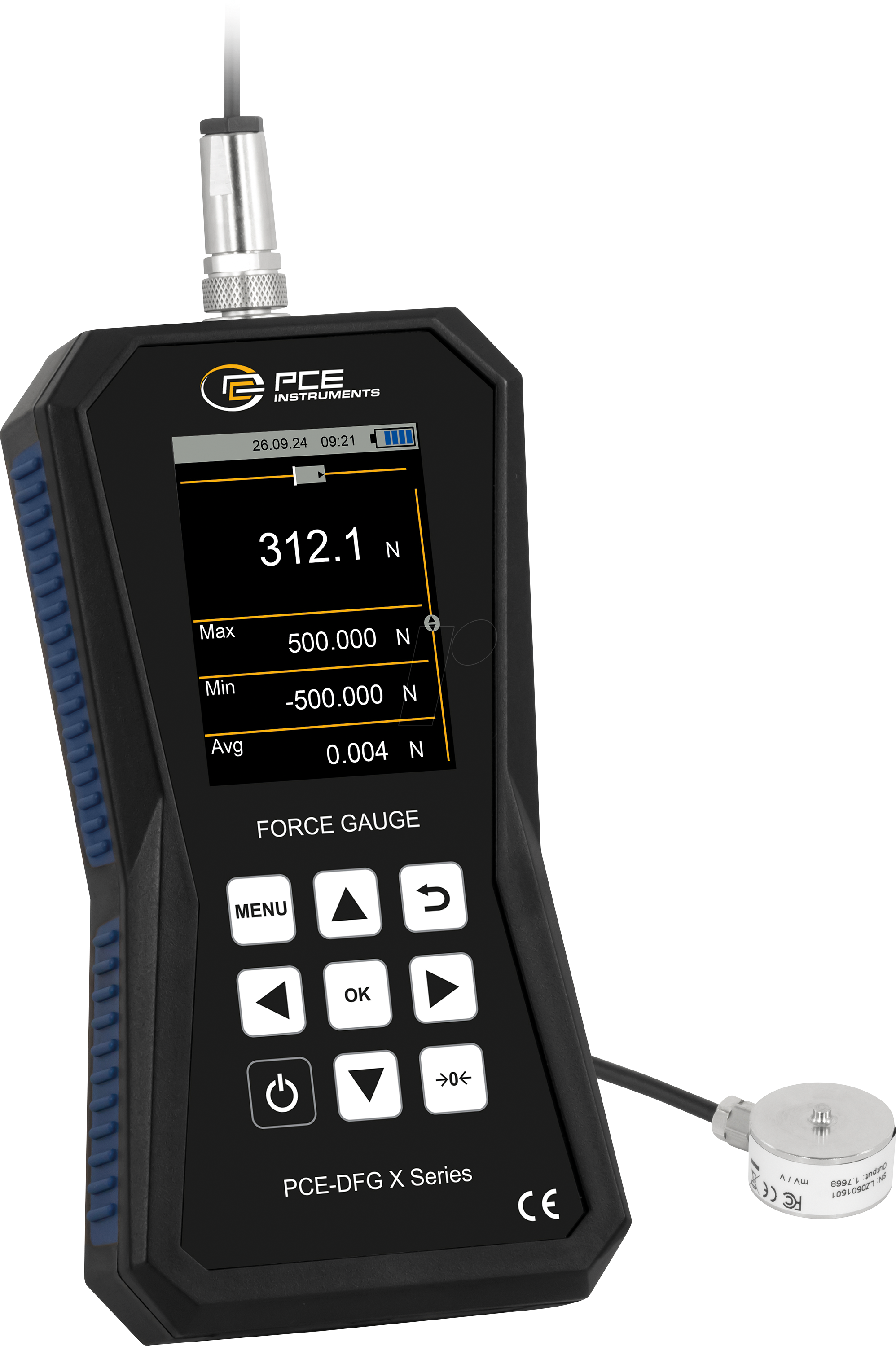 PCE DFG 0K5 XF - Kraftmessgerät PCE-DFG 0K5 XF