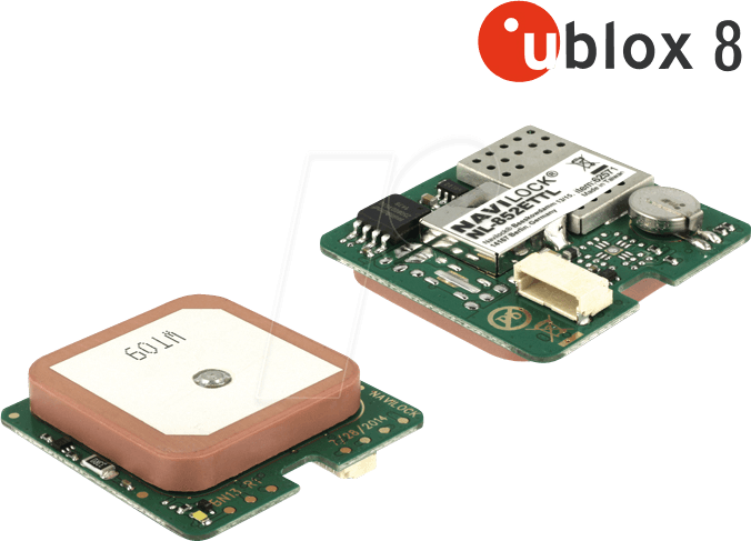 Thumbnail - NAVILOCK 62571 - GNSS GPS Engine Modul, u-blox 8, TTL