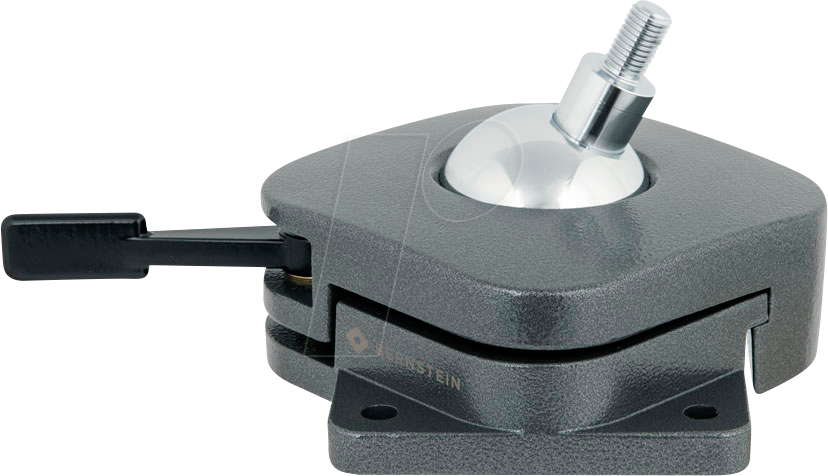 BERN 9 293 - Kugelgelenk-Halter, mit Schraube, 60 mm Ø, grau