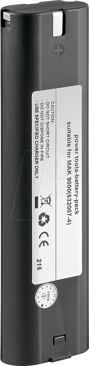 BMA 9,6 MA-7 - Werkzeugakku für Makita-Geräte, 9,6 V