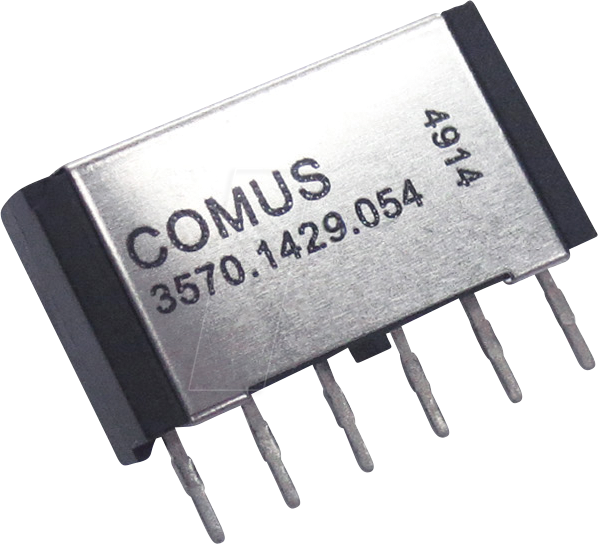 CO 3570.1429.122 - Reed-Relais 12 V DC, 15 W - 2 NO
