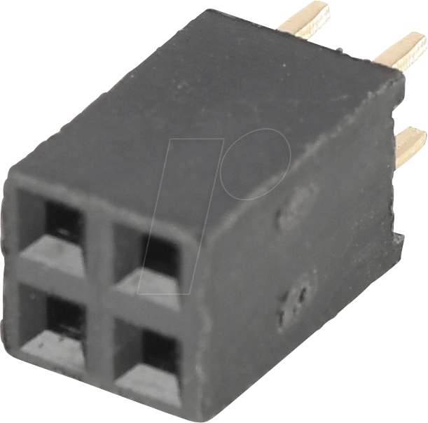 BKL 10120957 - Buchsenleiste 2,54mm 2x2 gerade