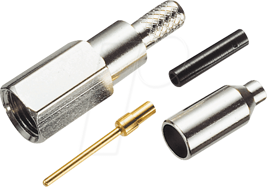 FME ST174 - FME Adapter für RG174U, Stecker, Crimpversion